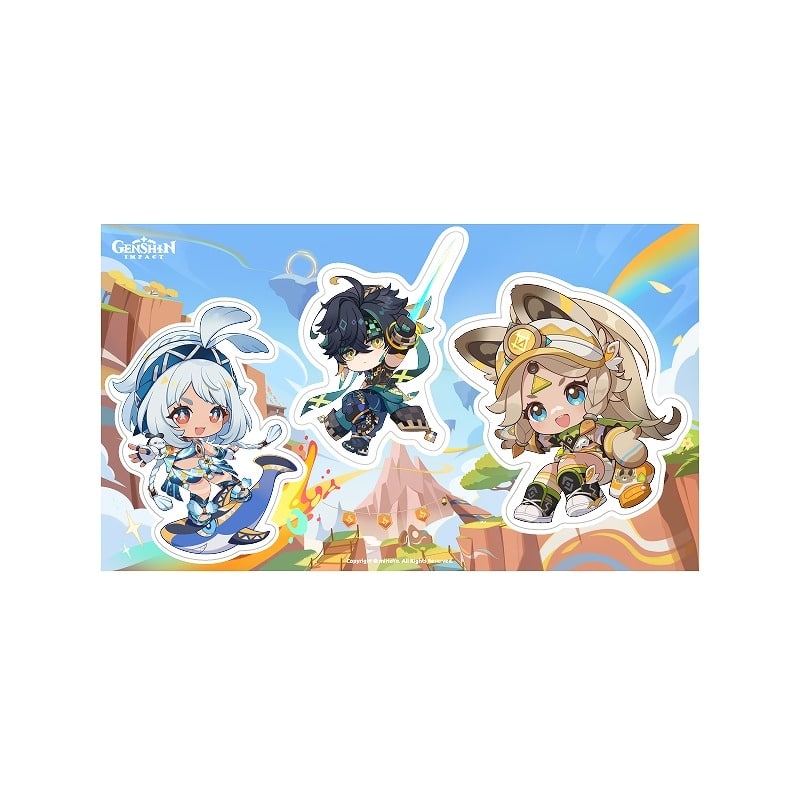 原神 灼熱のナタへシリーズ ちびキャラマグネット アニメイトで
10月発売