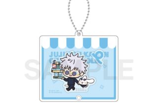 呪術廻戦 懐玉・玉折×サンリオキャラクターズ シャカシャカアクリルキーホルダー 01.五条悟・シナモロール
 
2025年08月下旬発売