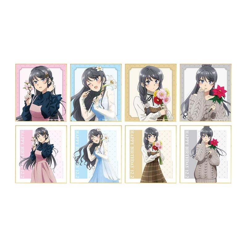 青春ブタ野郎はサンタクロースの夢を見ない 描き下ろし トレーディングミニ色紙 
 
2025年11月22日発売
で取扱中