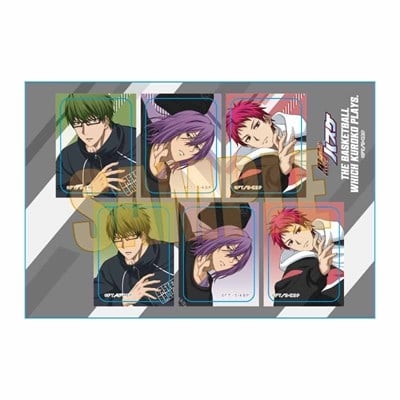 黒子のバスケ ステッカー 緑間真太郎&紫原 敦&赤司征十郎 パルクールver.
 アニメイトで
2025/11/22 発売