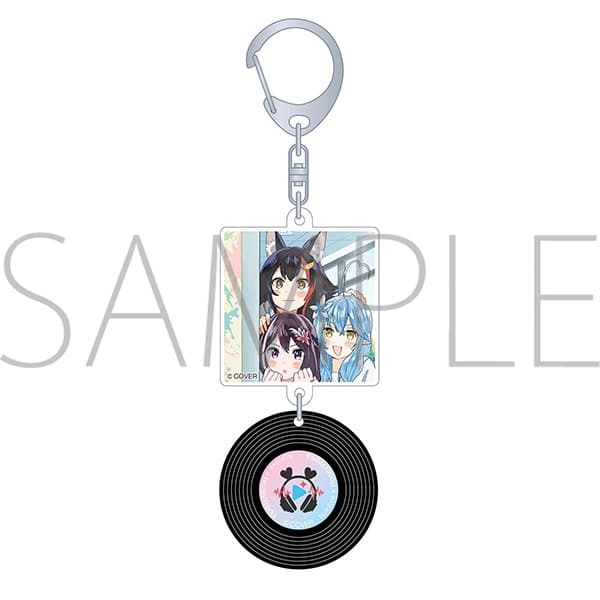 ホロライブ レコード風キーホルダー/ホロライブ×HoneyWorks センパイ。
 
2024年5月17日発売