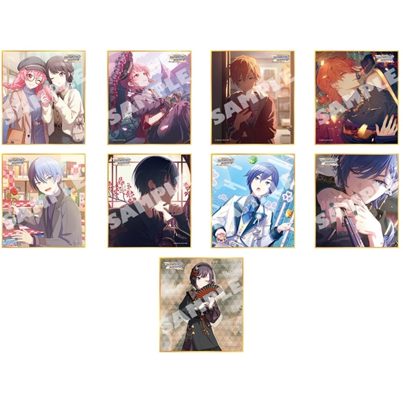 プロセカ ミニ色紙コレクション 第54弾A Unfading wishing(全9種)
 
2026年1月31日発売