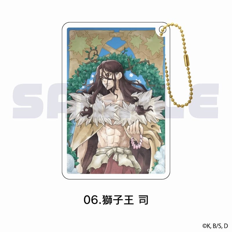 Dr.STONE グリッターキーホルダー 06.獅子王 司
 アニメイトで
2025年08月上旬発売