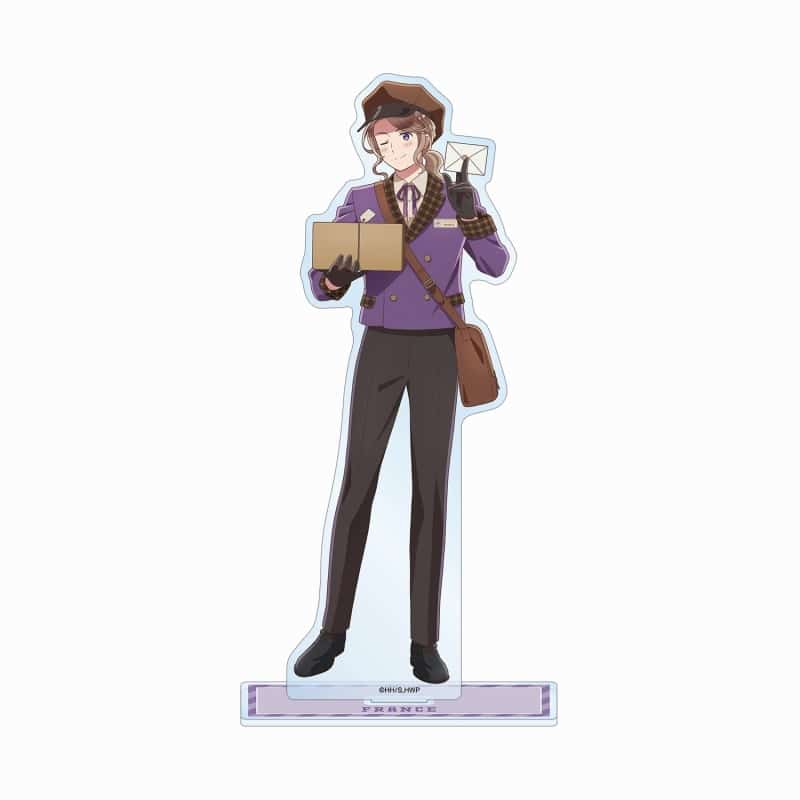 アニメ「ヘタリア World★Stars」 描き下ろし フランス 郵便屋ver. BIGアクリルスタンド
 アニメイトで
2025/07/26 発売