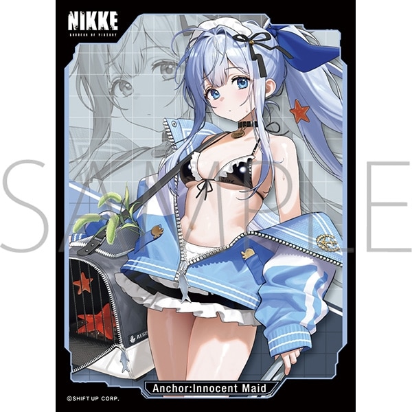 ムービック きゃらスリーブコレクション　マットシリーズ　勝利の女神:NIKKE　「アンカー:イノセントメイド」(No.MT2191) アニメイトで
2025/12/12 発売