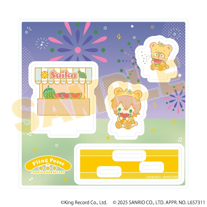 ヒプノシスマイク SANRIO NAKAYOKU EDIT アクリルスタンドプレート08/夢野 幻太郎 アニメイトで2025年11月発売