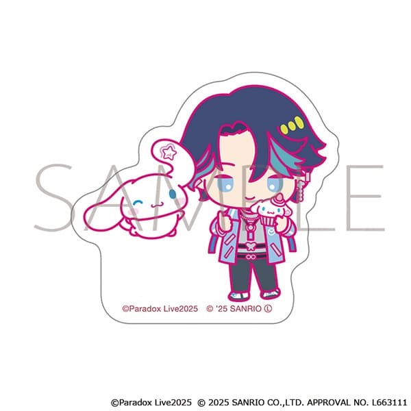 Paradox Live ステッカー/大和 憧吾×シナモロール　サンリオキャラクターズ
 
2025年11月28日発売