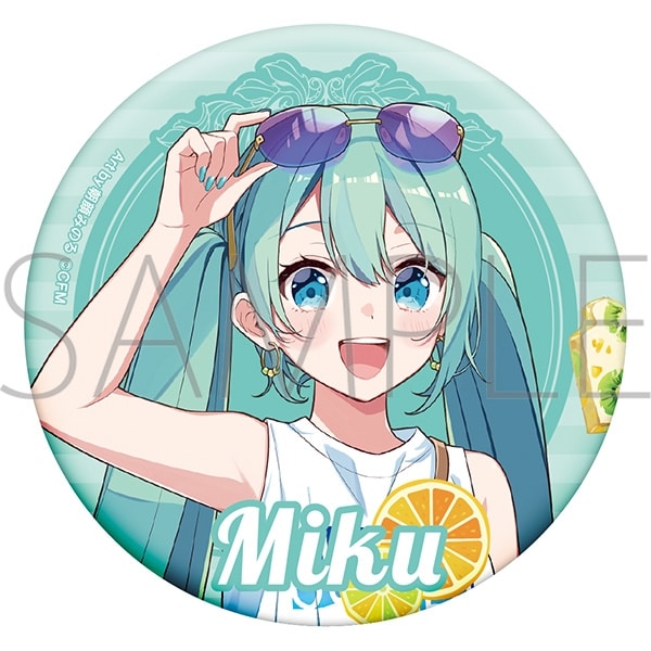 初音ミクシリーズ 缶バッジ/初音ミク　夏コーデ
 
2026年1月30日発売