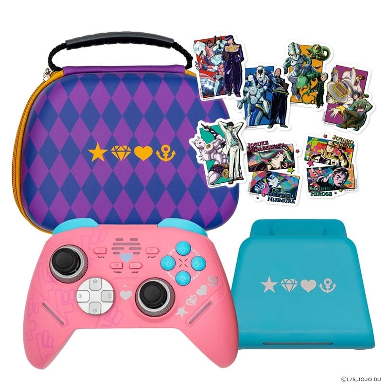 ジョジョの奇妙な冒険 ダイヤモンドは砕けない コラボレーション コントローラー(ゲームパッド) 豪華版 アニメイトで
2026年01月 下旬 発売