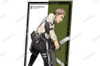 進撃の巨人 描き下ろしイラスト ジャン 戦う背中ver. A4アクリルパネル AMNIBUSで2025年11月上旬発売