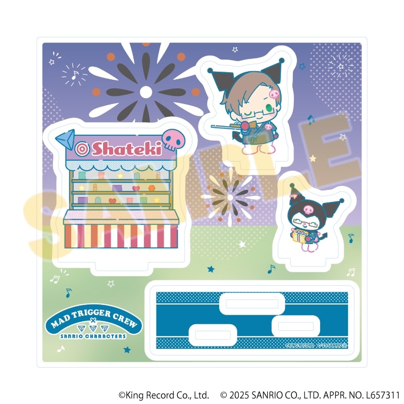 ヒプノシスマイク SANRIO NAKAYOKU EDIT アクリルスタンドプレート05/入間 銃兎 アニメイトで2025年11月発売