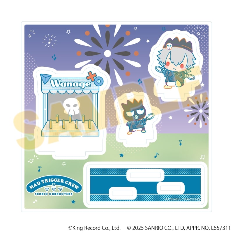 ヒプノシスマイク SANRIO NAKAYOKU EDIT アクリルスタンドプレート04/碧棺 左馬刻 アニメイトで2025年11月発売