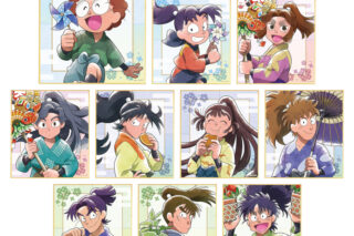 忍たま乱太郎 描き下ろしイラスト みんなで下町散策の段ver. トレーディングミニ色紙 ver.A 2025年11月下旬発売予定
