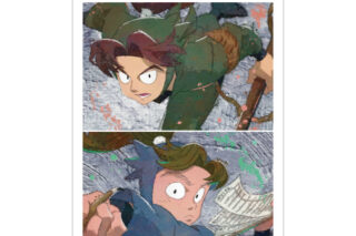 忍たま乱太郎 山田利吉&小松田秀作 grunge CANVAS A3マット加工ポスター 2025年11月下旬発売予定