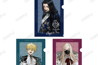 東京リベンジャーズ 描き起こし Art by AU 場地 圭介&松野 千冬&三途 春千夜 スーツver. クリアファイル3枚セット AMNIBUSで2025年10月上旬発売