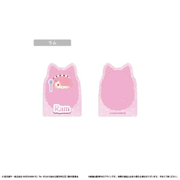 リゼロ アクリルフィギュアメモスタンド ラム キャラアニで
                                                2026年1月発売