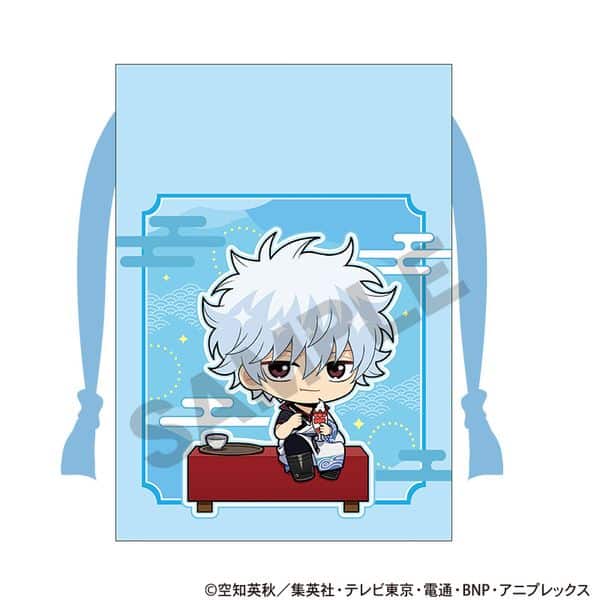 銀魂 巾着 坂田銀時 ひとやすみ ミニキャラ キャラアニで
                                                2025年11月発売