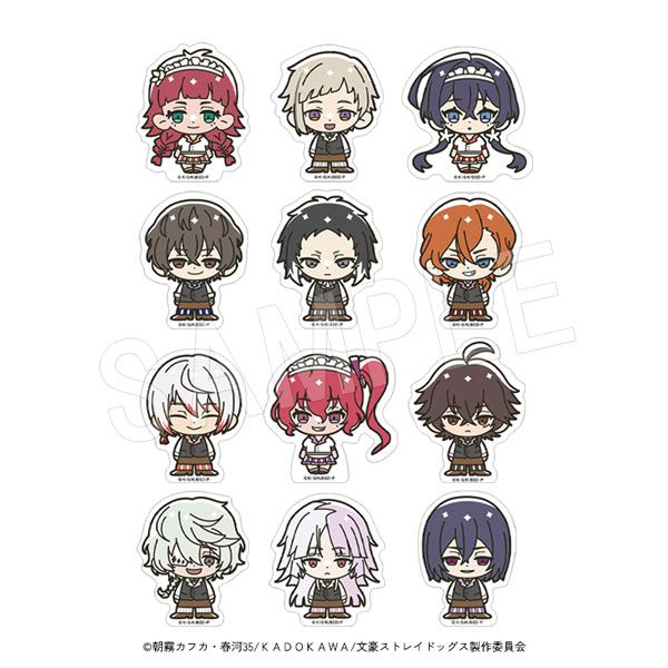 文豪ストレイドッグス ステッカーセット フルーツパーラーver. キャラアニで
                                                2025年11月発売