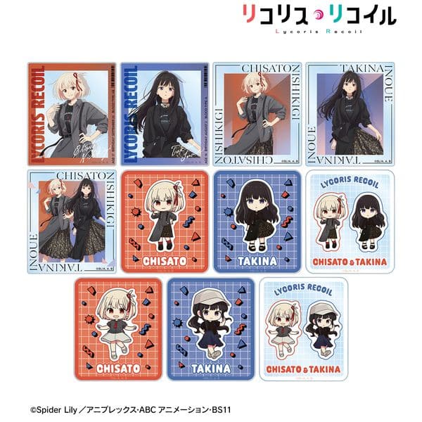 リコリス・リコイル meagratiaコラボ 描き下ろし&ちびキャラ トレーディングアクリルカード 【1BOX】 キャラアニで
                                                2026年1月発売