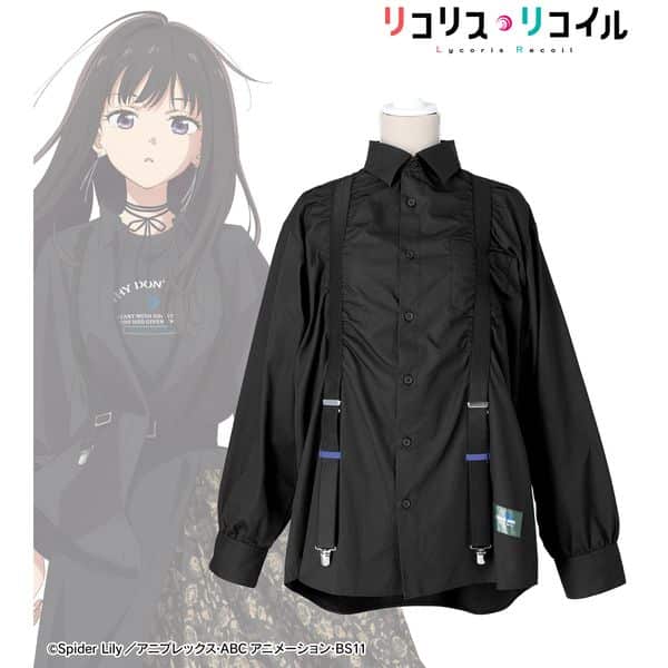 リコリス・リコイル meagratiaコラボ 描き下ろし 井ノ上たきな 着用 ロングスリーブシャツユニセックス M キャラアニで
                                                2026年1月発売