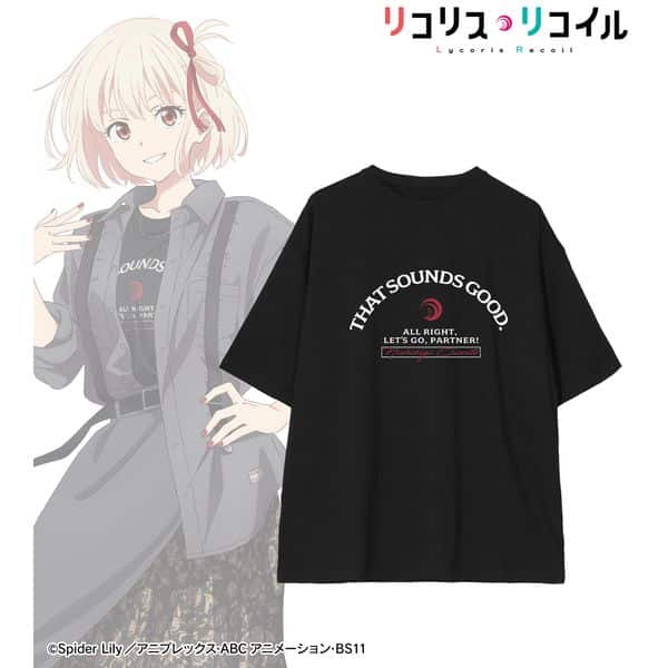 リコリス・リコイル 描き下ろし 錦木千束 シャツコーディネートver. BIGシルエットTシャツユニセックス XL キャラアニで
                                                2026年1月発売