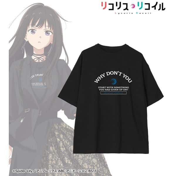 リコリス・リコイル 描き下ろし 井ノ上たきな シャツコーディネートver. BIGシルエットTシャツユニセックス XL キャラアニで
                                                2026年1月発売
