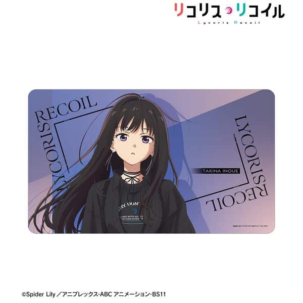 リコリス・リコイル meagratiaコラボ 描き下ろし 井ノ上たきな マルチデスクマット キャラアニで
                                                2026年1月発売