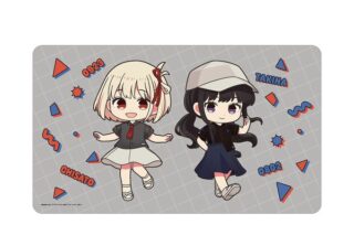リコリス・リコイル meagratiaコラボ 錦木千束&井ノ上たきな ちびキャラ マルチデスクマット ver.B キャラアニで
                                                2026年1月発売