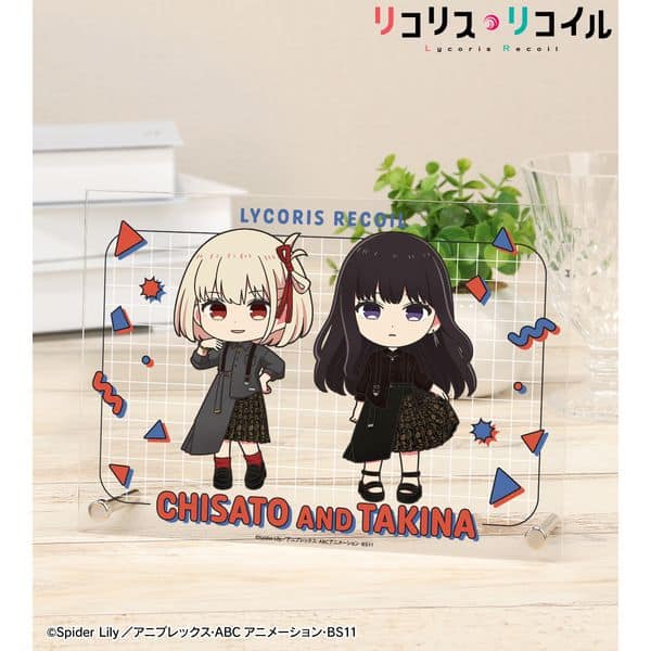 リコリス・リコイル meagratiaコラボ 錦木千束&井ノ上たきな ちびキャラ A5アクリルパネル ver.A キャラアニで
                                                2026年1月発売