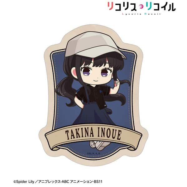 リコリス・リコイル meagratiaコラボ 井ノ上たきな ちびキャラ ダイカットステッカー ver.B キャラアニで
                                                2026年1月発売
