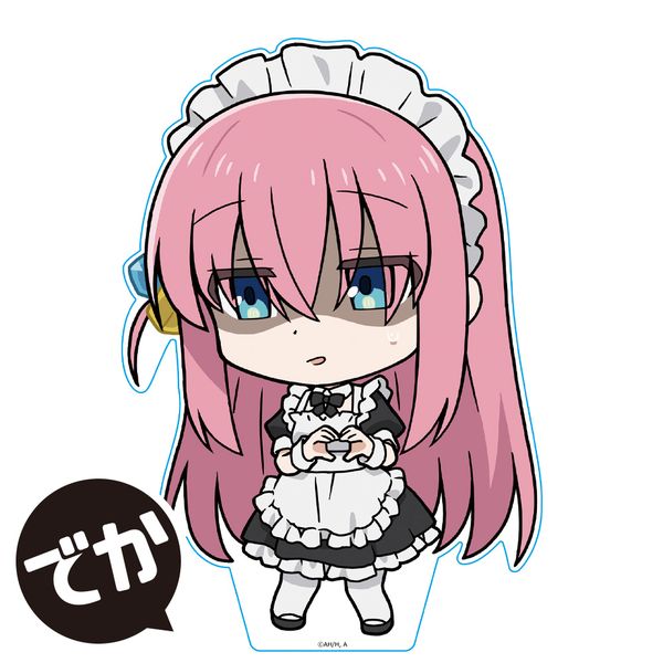 ぼっち・ざ・ろっく! でかぷにこれ!アクリルフィギュア 後藤ひとり メイド服ver. キャラアニで
                                                2025年12月発売