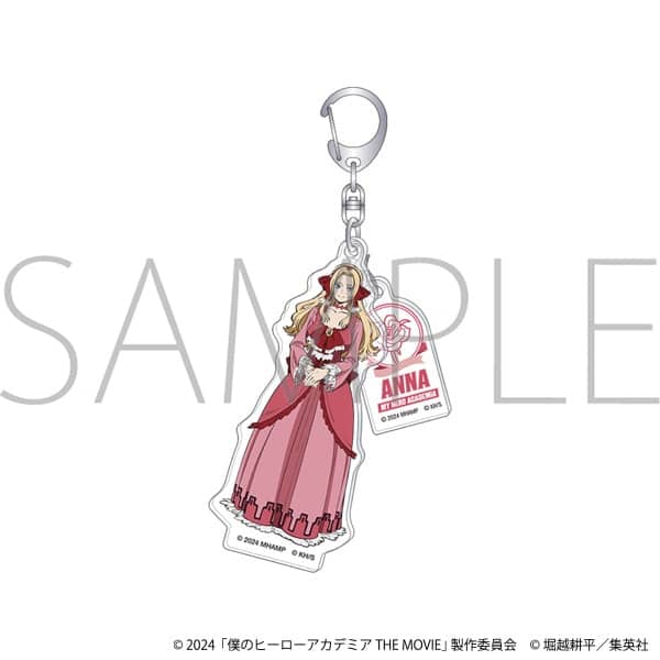 僕のヒーローアカデミア THE MOVIE ユアネクスト(劇場版) モチーフ付きアクリルキーホルダー/アンナ・シェルビーノ ムービックで2024/12/20より発売