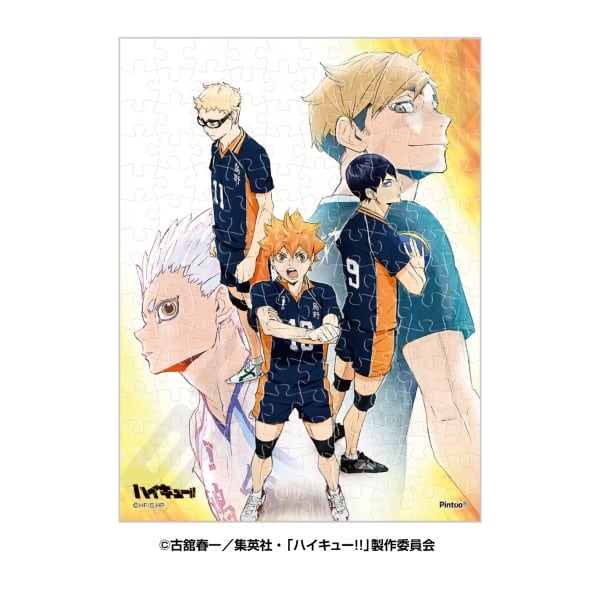 アニメ「ハイキュー!!」 ジグソーパズル まめパズル 金キラッ 150ピースMA-110
 エンスカイで2025年4月下旬
発売