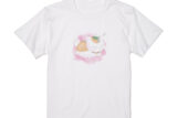 夏目友人帳 ニャンコ先生 デフォルメAni-Art Tシャツ モモイロ/レディース AMNIBUSで