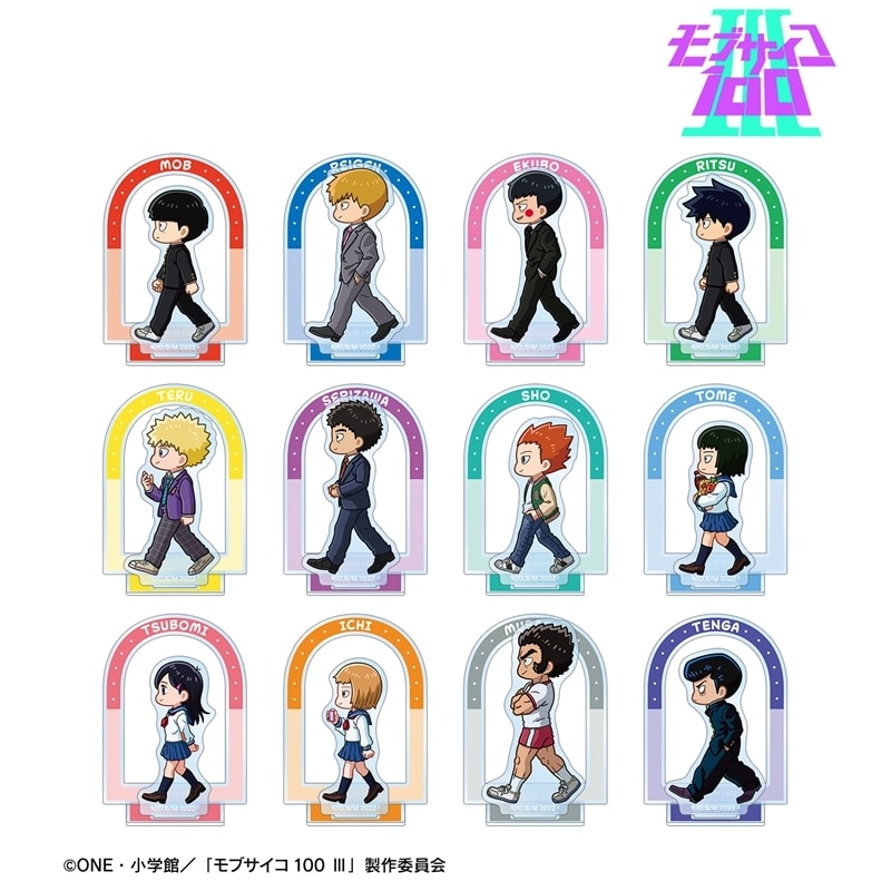 モブサイコ100 Ⅲ トレーディング ちびとこ パーツ付きアクリルスタンド
 アニメイトで
2026/01/17 発売