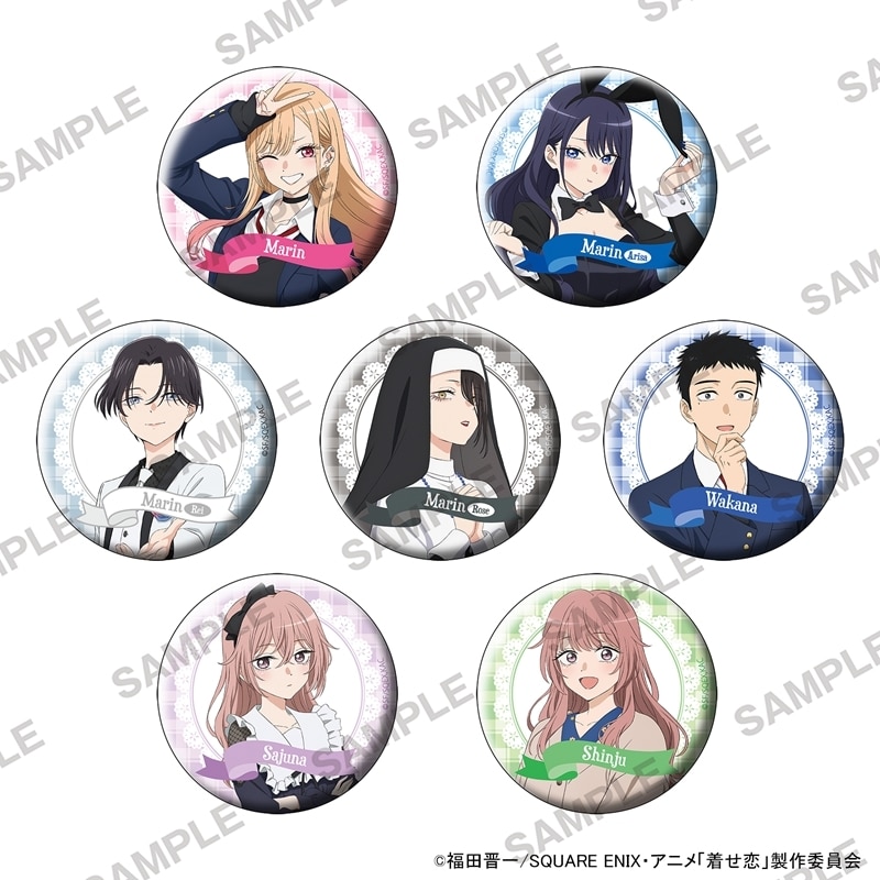 TVアニメ「その着せ替え人形は恋をする」 キラキラ缶バッジ vol.1 アニメイトで
2025年12月発売