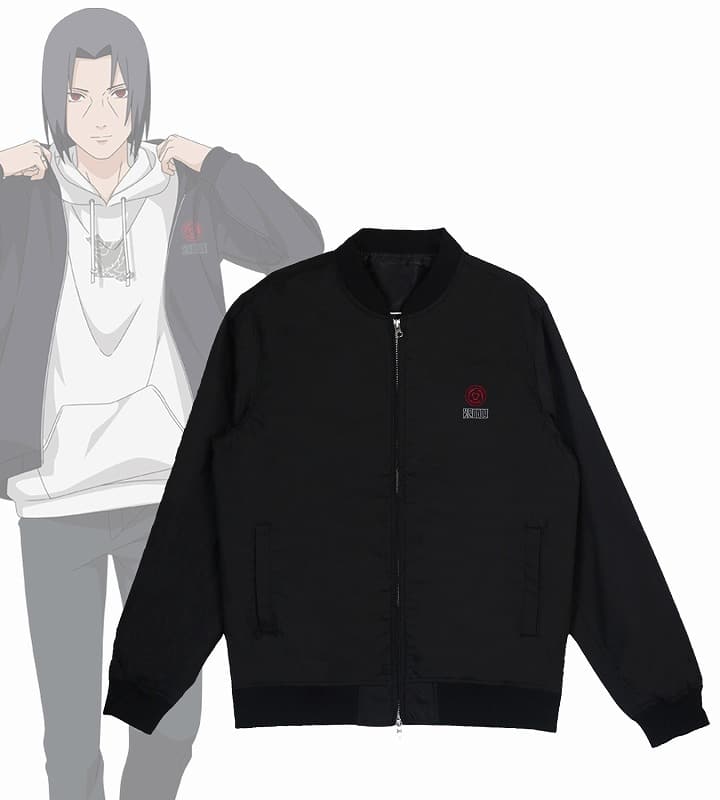 NARUTO-ナルト- arti-mate 着用刺繍スタジアムジャケット うちはイタチ 描き下ろし 私服ver.レディース(サイズ/Free) アニメイトで
2025/03/18 発売