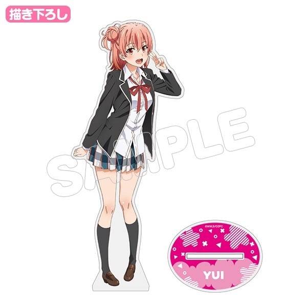 俺ガイル 続 アクリルフィギュアM/由比ヶ浜結衣 制服Ver.【再販】
 
2025年08月発売
で取扱中