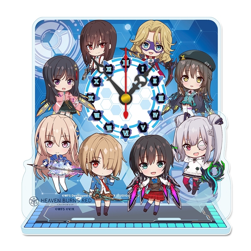 ヘブンバーンズレッド ぷちちょこミニアクリル置時計 アニメイトで
2025年11月発売