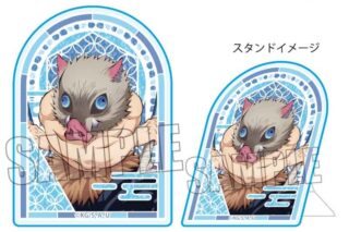 アニメ「鬼滅の刃 スタンディアクリルバッジ 嘴平 伊之助(無限城編ver.)
 アニメイトで
2025年10月下旬発売