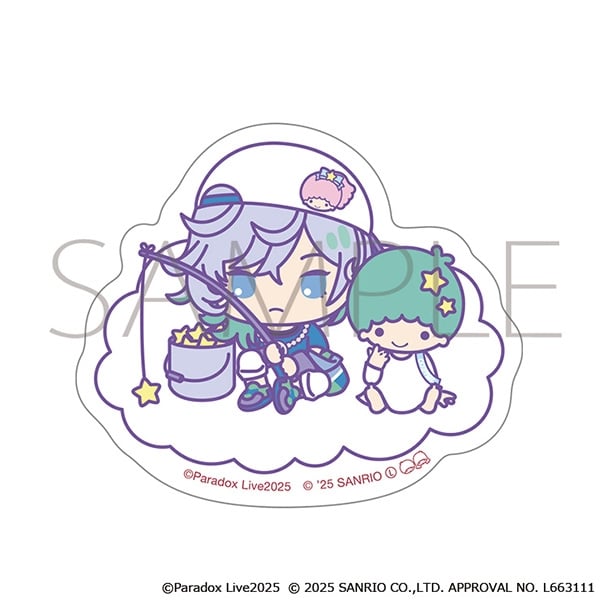 Paradox Live ステッカー/矢戸乃上 珂波汰×リトルツインスターズ　サンリオキャラクターズ
 
2025年11月28日発売