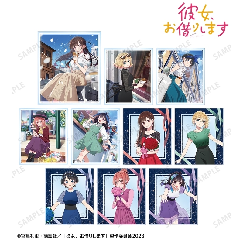 TVアニメ『彼女、お借りします』 トレーディングアクリルカード アニメイトで
2025/11/27 発売
