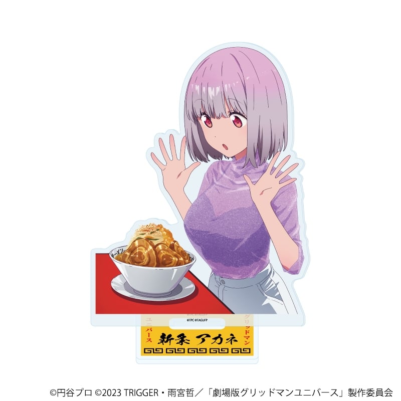 グリッドマンユニバース アクリルスタンド35/新条アカネ ラーメンver.(描き下ろしイラスト)
 
2025年09月発売