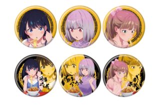 グリッドマンユニバース 缶バッジ25/ラーメンver. ブラインド(全6種)(描き下ろしイラスト)
 
2025年09月発売