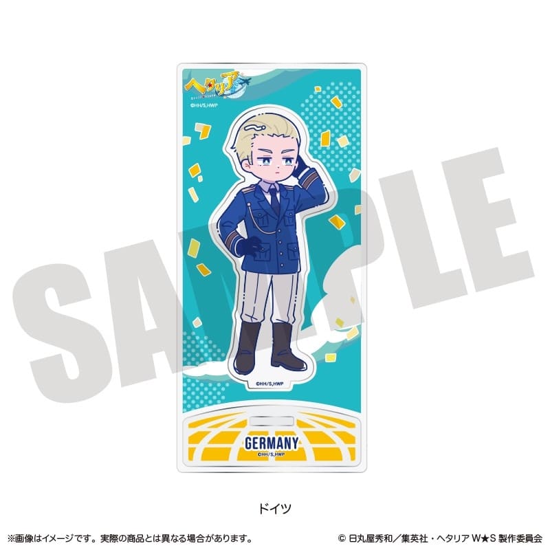アニメ「ヘタリア World★Stars」 にゅ～とろ アクリルスタンド B ドイツ
 アニメイトで
2025年08月発売