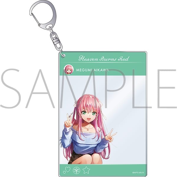 ヘブンバーンズレッド SNS風アクリルキーホルダー/逢川めぐみ アニメイトで
2025/09/27 発売