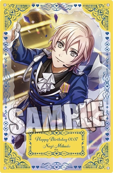 うたプリ LIVE EMOTION バースデー 箔押しレイヤードアクリルプレート エクストラVer.「帝 ナギ」 アニメイトで
2026/01/07 発売