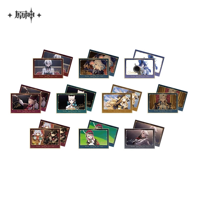 原神 フィナーレへの歓宴 トレーディングコレクションカードセット アニメイトで
11月発売