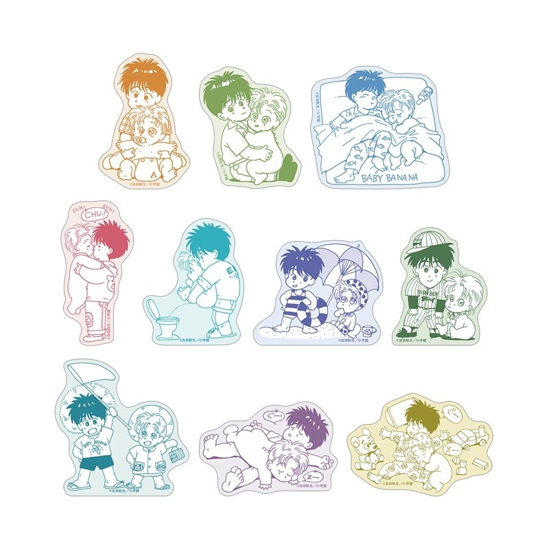 BANANA FISH トレーディングダイカットステッカー BABY BANANA ver. アニメイト
2025/12/20 発売