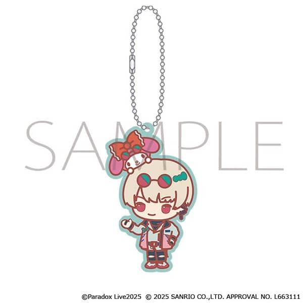 パラライ ラバーキーホルダー/燕 夏準×マイメロディ　サンリオキャラクターズ
 アニメイトで
2025/12/26 発売